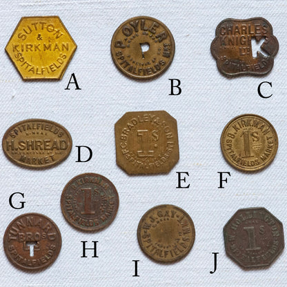 Spitalfields Market Tokens 2