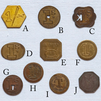 Spitalfields Market Tokens 2