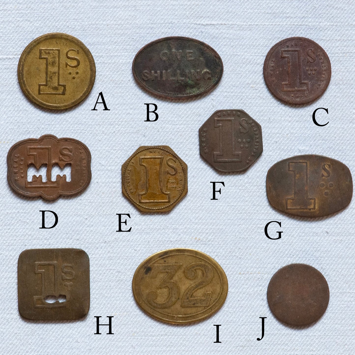 Spitalfields Market Tokens 6