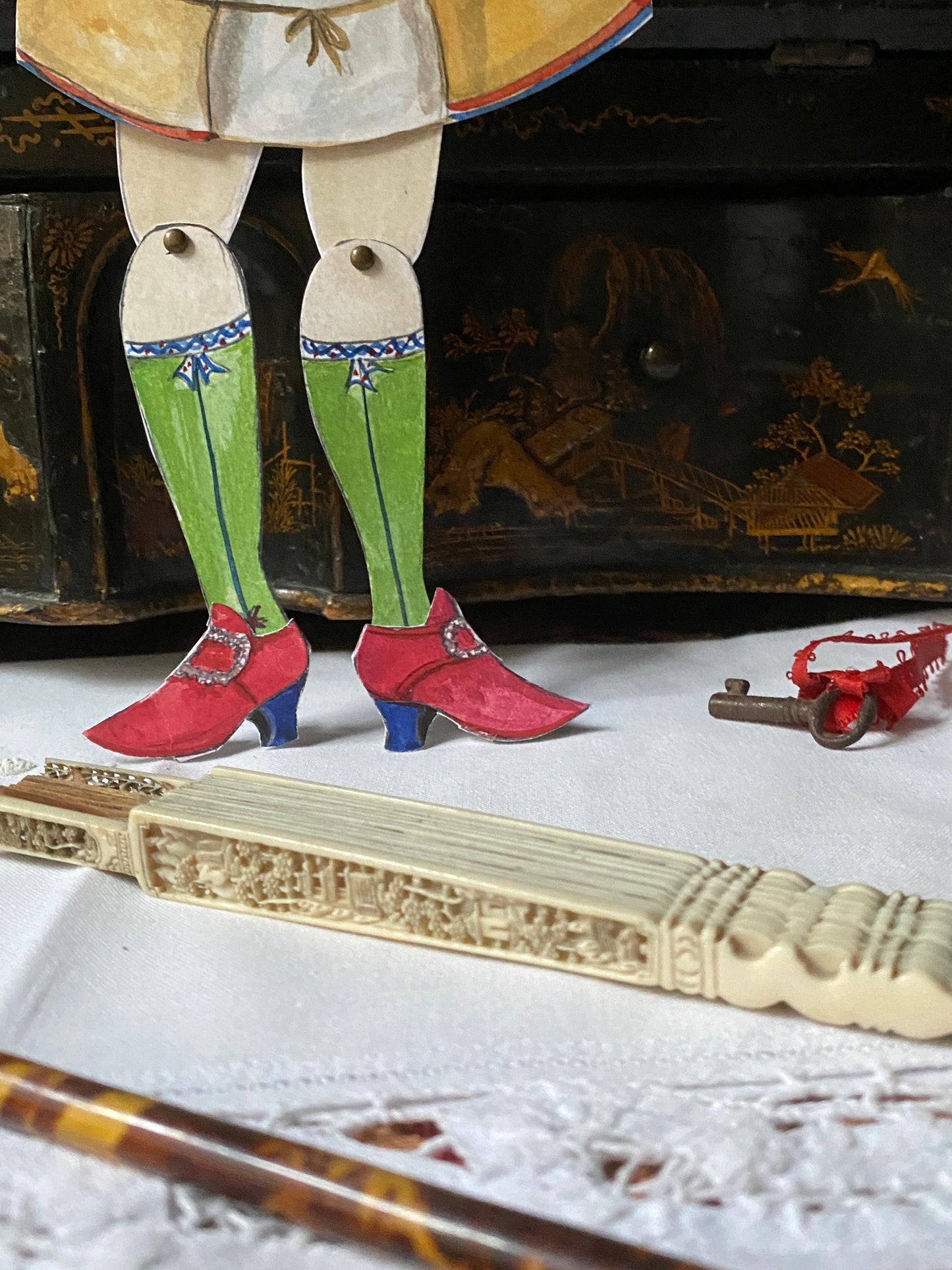 Mrs Jervis Paper Doll