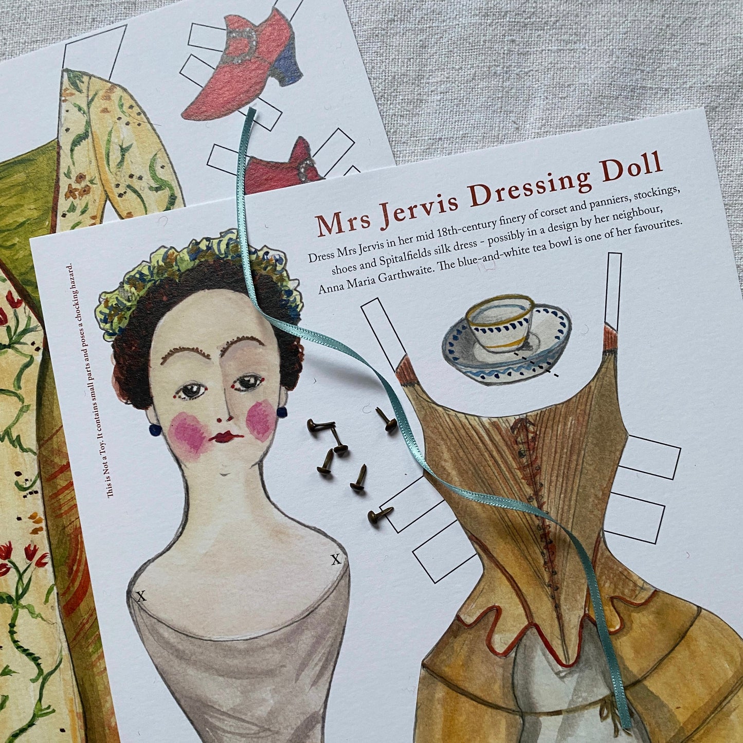 Mrs Jervis Paper Doll