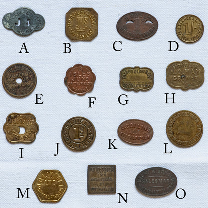 Spitalfields Market Tokens 1