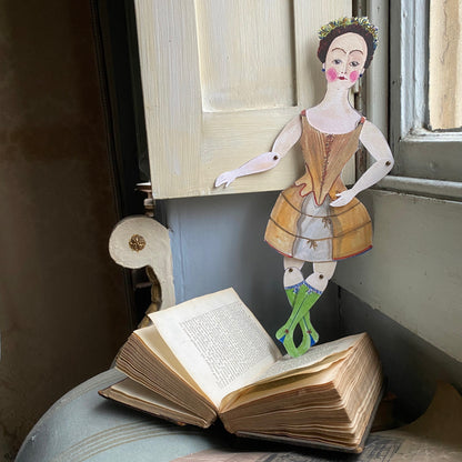 Mrs Jervis Paper Doll