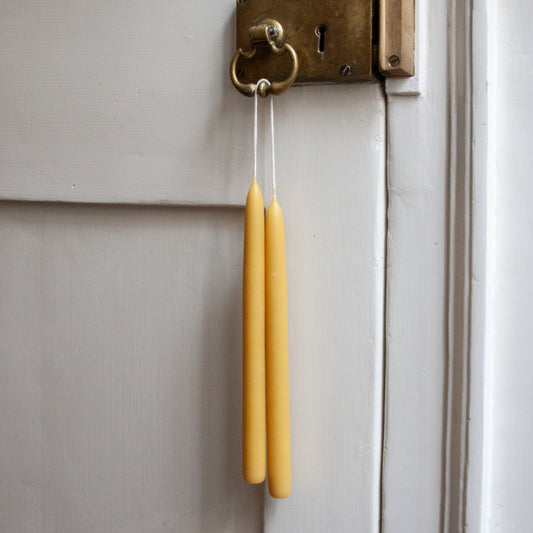 Hand-dipped Beeswax Candles