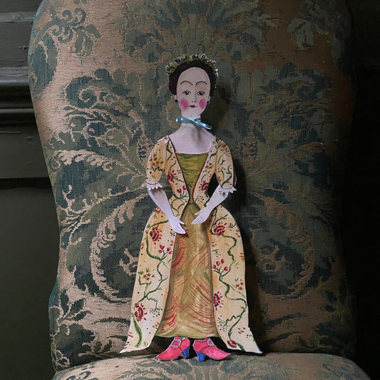 Mrs Jervis Paper Doll